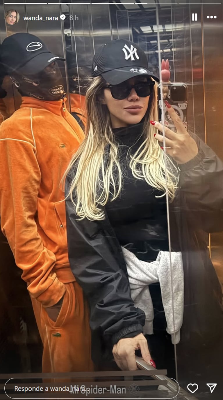 Wanda Nara le celebró el cumpleaños a L-Gante. Foto: IG | wanda_nara