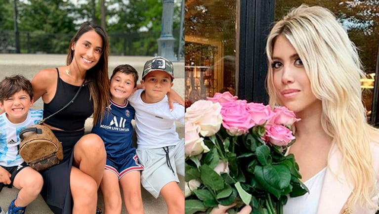 Wanda Nara le dejó un mensaje buena onda a Antonela Roccuzzo por el cumple de su hijo Mateo.