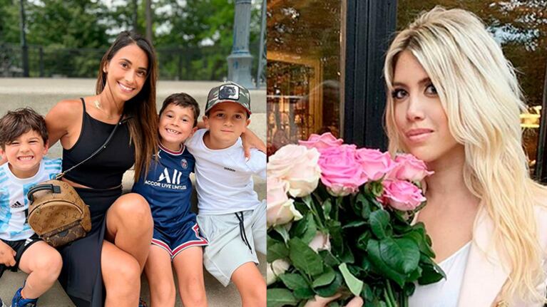 Wanda Nara le dejó un mensaje buena onda a Antonela Roccuzzo por el cumple de su hijo Mateo.