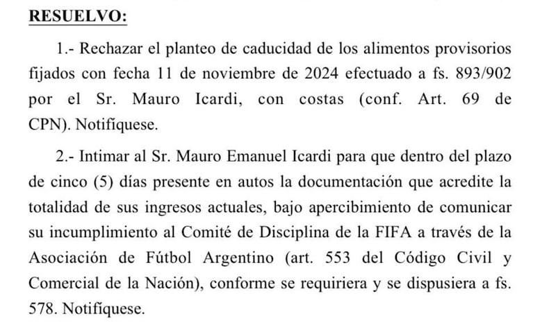 Wanda Nara le ganó a Mauro Icardi y podría intervenir la Fifa. (Foto: x.com/AngeldebritoOk)