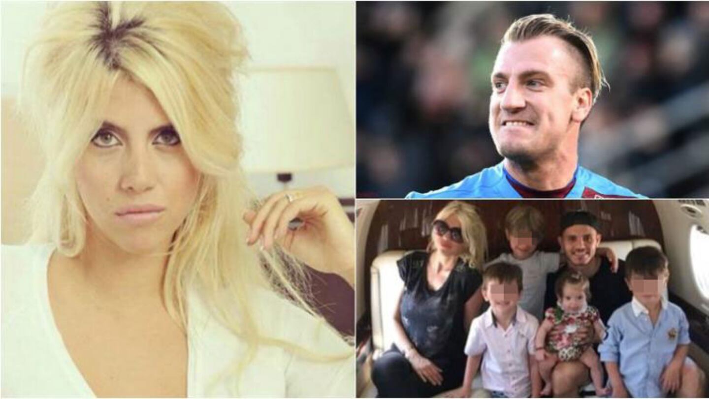 Wanda Nara le mandó saludos por el Día del Padre a Maxi López. Foto: Web