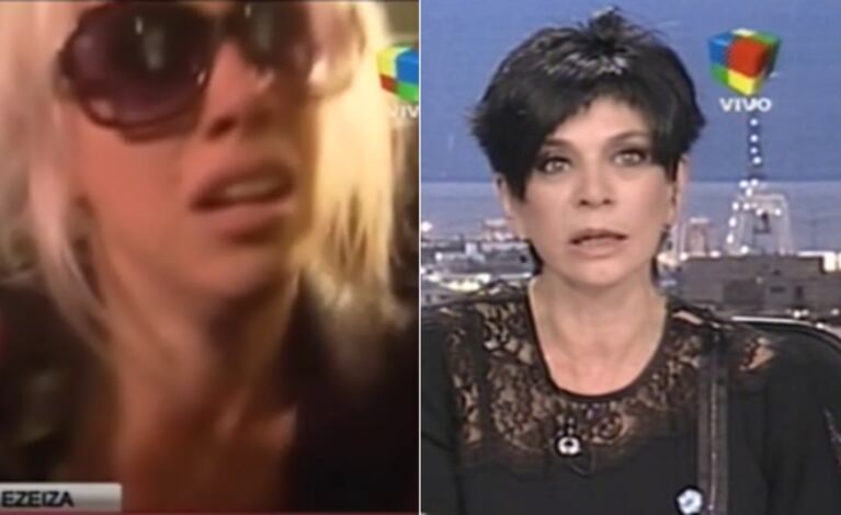 Wanda Nara le respondió a Mónica Gutiérrez. (Captura)