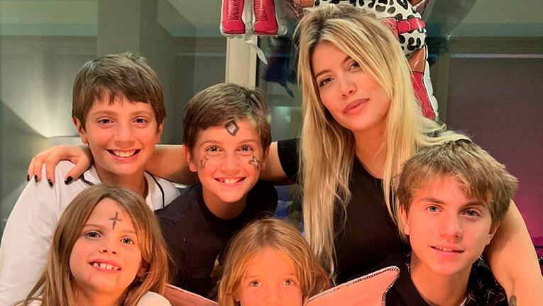 Wanda Nara les dedicó este dulce posteo a sus hijos en medio de su nuevo conflicto con Mauro Icardi.