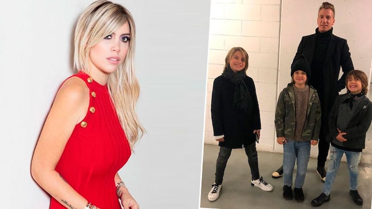 Wanda Nara les sacó los celulares a sus hijos, con los que hablaban con Maxi López: Continuaba el maltrato