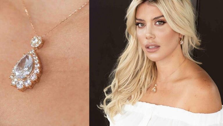 Wanda Nara lució en Instagram sus costosas joyas.