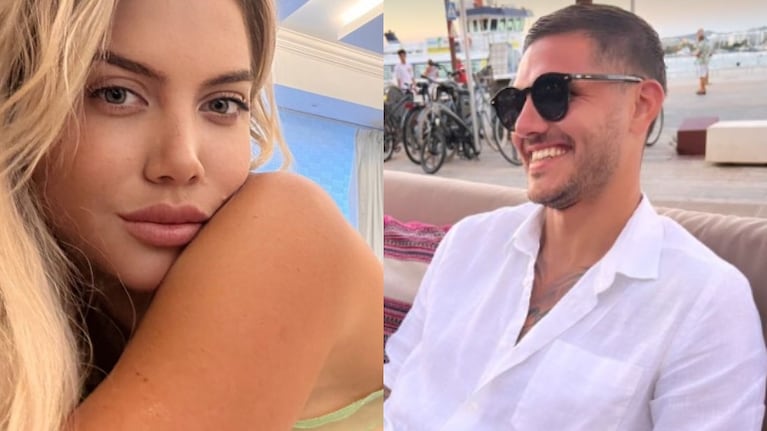 Wanda Nara lució un cambio de look súper sensual y piropeó a Mauro Icardi: La sonrisa más linda que jamás vi