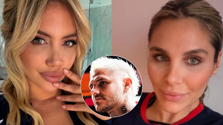 Wanda Nara, Mauro Icardi e Ivana Icardi. (Foto: IG)