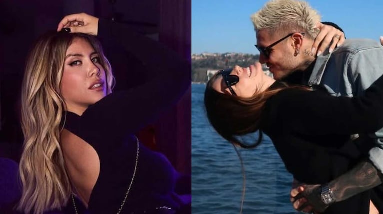 Wanda Nara, Mauro Icardi y la China Suárez (Fotos: Instagram @wanda_nara y @mauroicardi)