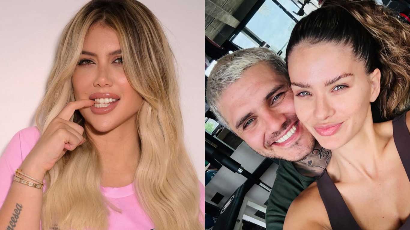 Wanda Nara, Mauro Icardi y la China Suárez (Fotos: Instagram @wanda_nara y @sangrejaponesa)