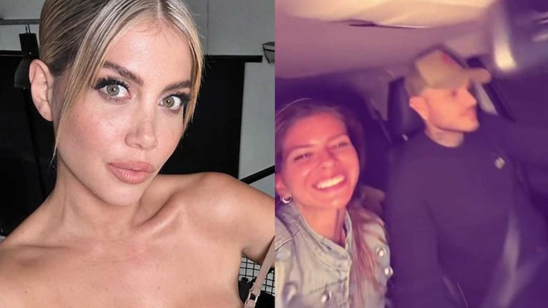 Wanda Nara, Mauro Icardi y la China Suárez (Fotos: Instagram @wanda_nara y @sangrejaponesa)