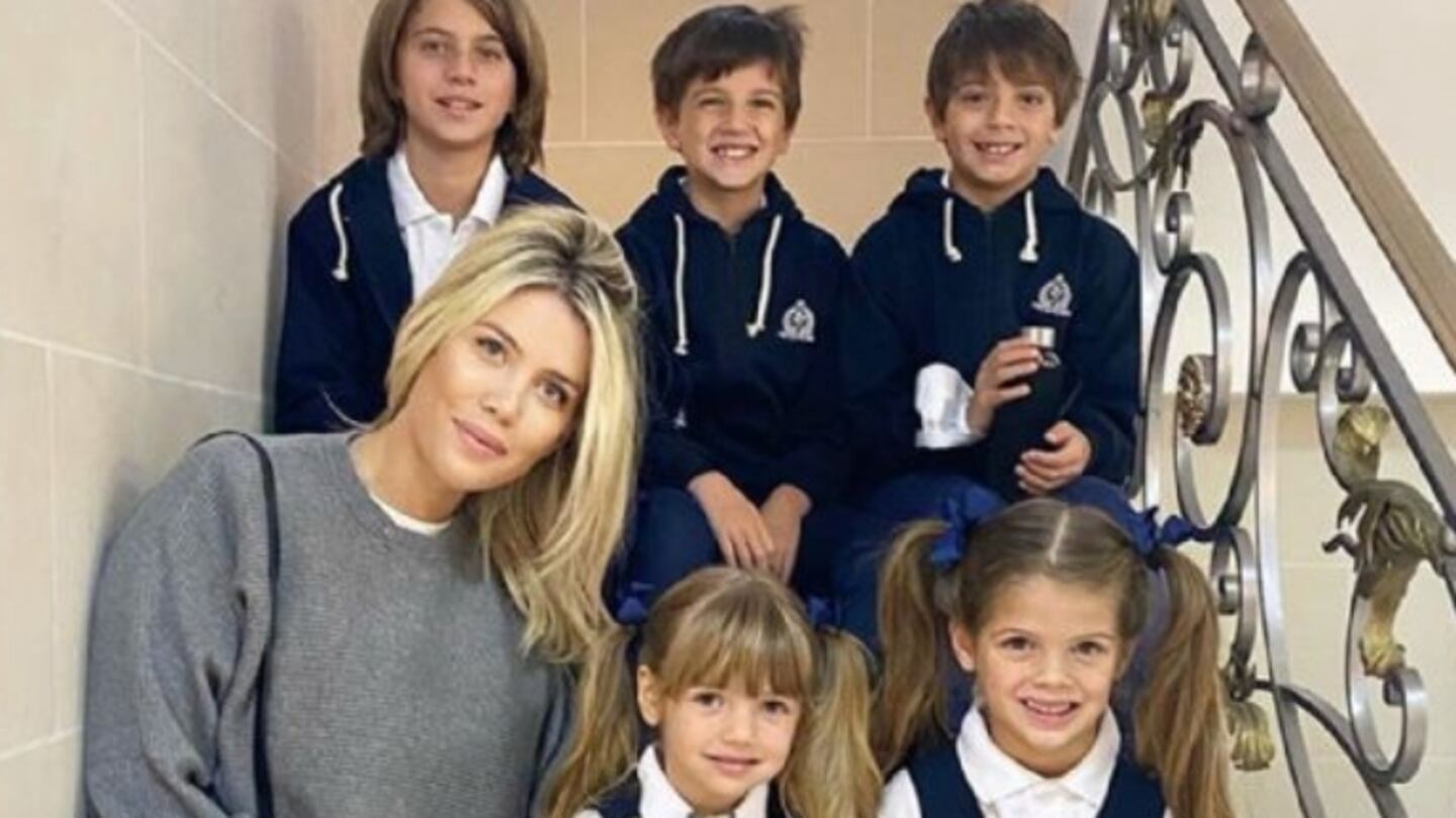 Wanda Nara mostró el reencuentro con su hijo Valentino tras la versión de enojo: “Te amo”