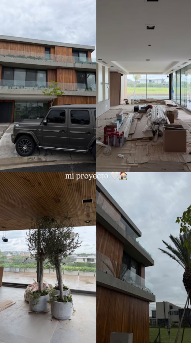 Wanda Nara mostró la “casa de sus sueños” en Nordelta: “Mi proyecto” | Créditos: Instagram @wanda_nara