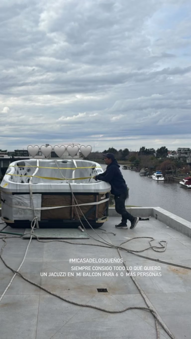 Wanda Nara mostró la “casa de sus sueños” en Nordelta: “Mi proyecto” | Créditos: Instagram @wanda_nara