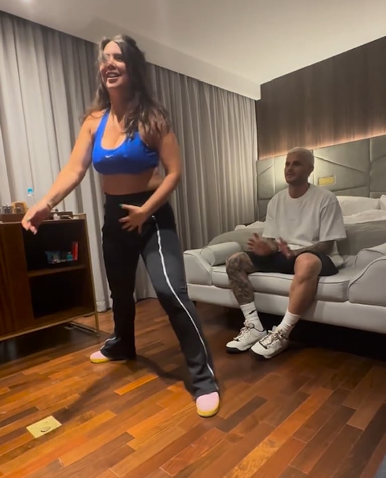 Wanda Nara mostró la coreografía de su nuevo tema, O Bicho Vai Pegar, ¡interpretada por Mauro Icardi!: el video