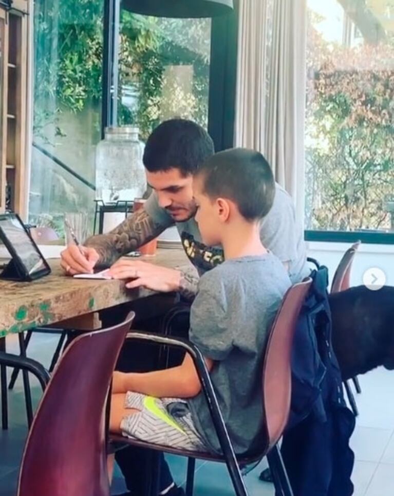 Wanda Nara mostró su cuarentena con Icardi, tras el escándalo con Maxi López: "Esta es la historia de un amor"