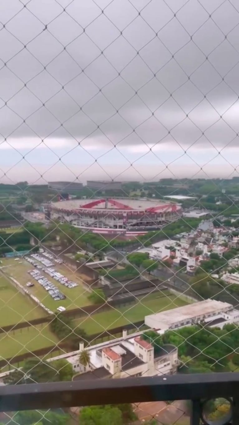 Wanda Nara mostró su espectacular hogar en Buenos Aires ¡frente a la cancha de River!: "La vista más linda"