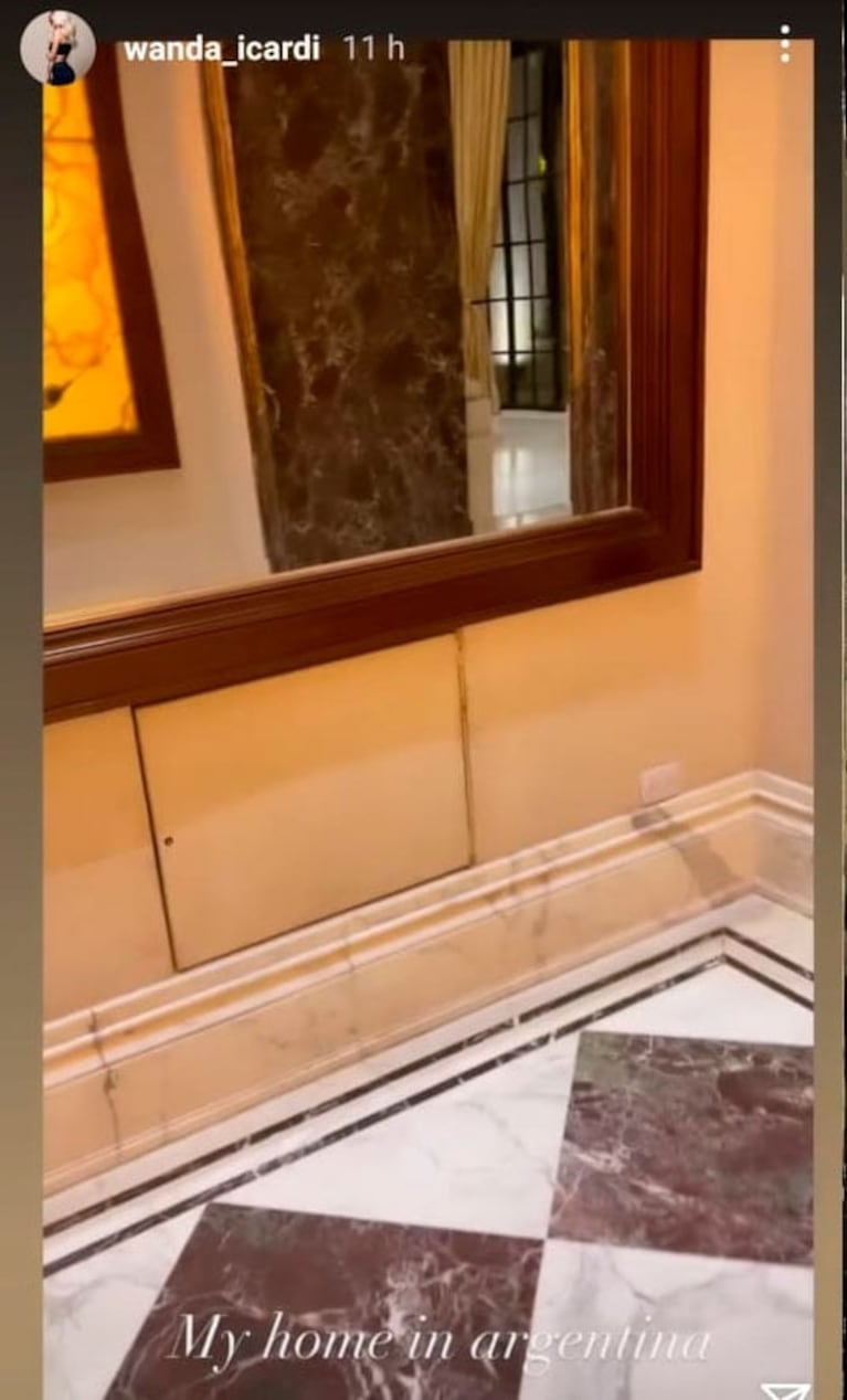 Wanda Nara mostró su espectacular hogar en Buenos Aires ¡frente a la cancha de River!: "La vista más linda"