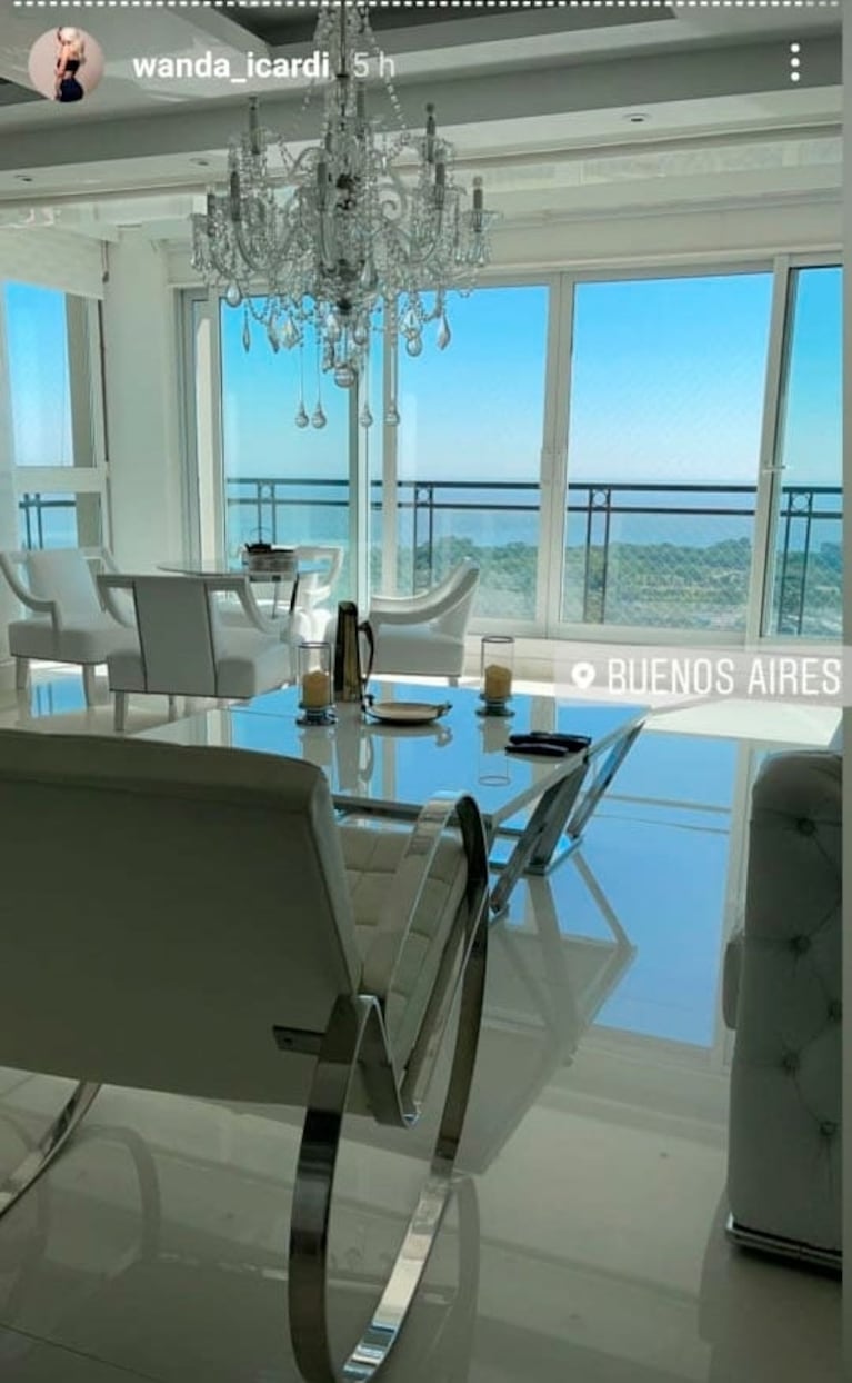 Wanda Nara mostró su espectacular hogar en Buenos Aires ¡frente a la cancha de River!: "La vista más linda"