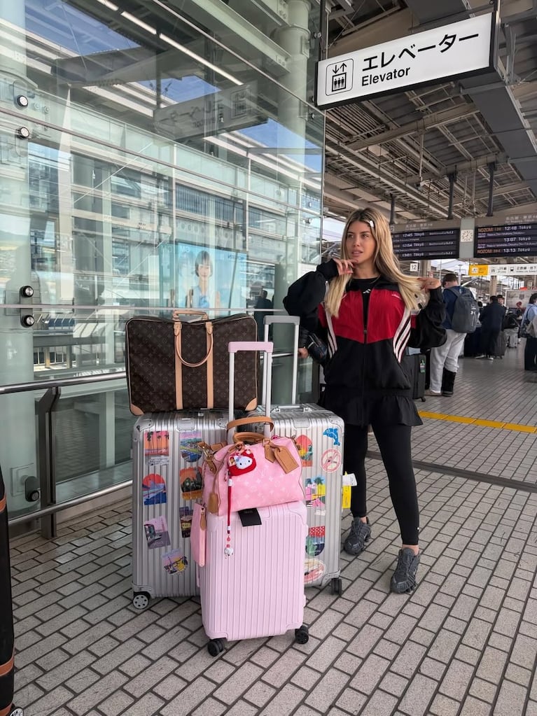 Wanda Nara mostró su impactante tour por el mundo (Foto de Instagram)