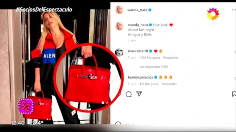 Wanda Nara mostró su increíble colección de carteras: cuestan más de 100 mil dólares