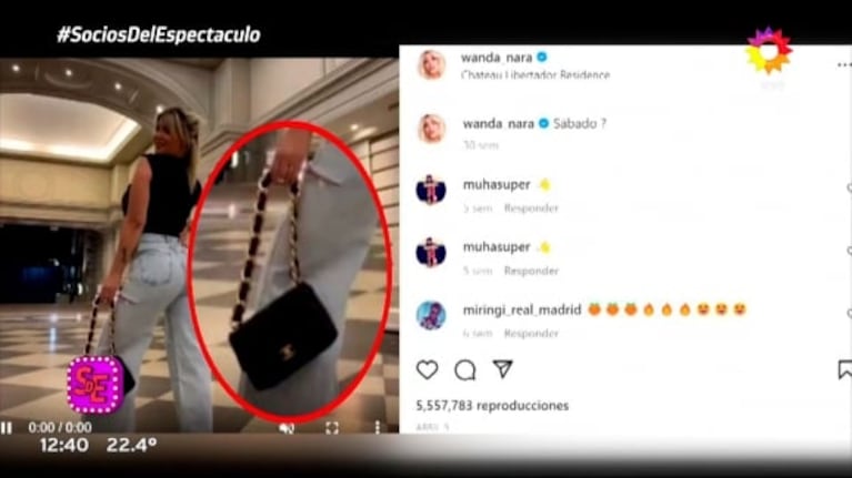 Wanda Nara mostró su increíble colección de carteras: cuestan más de 100 mil dólares