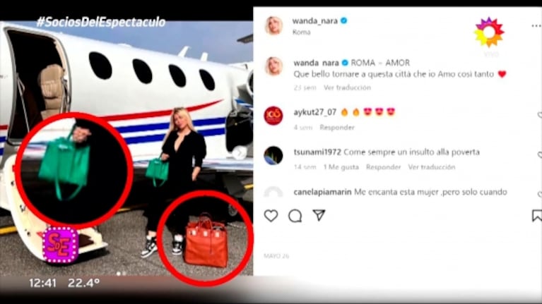 Wanda Nara mostró su increíble colección de carteras: cuestan más de 100 mil dólares