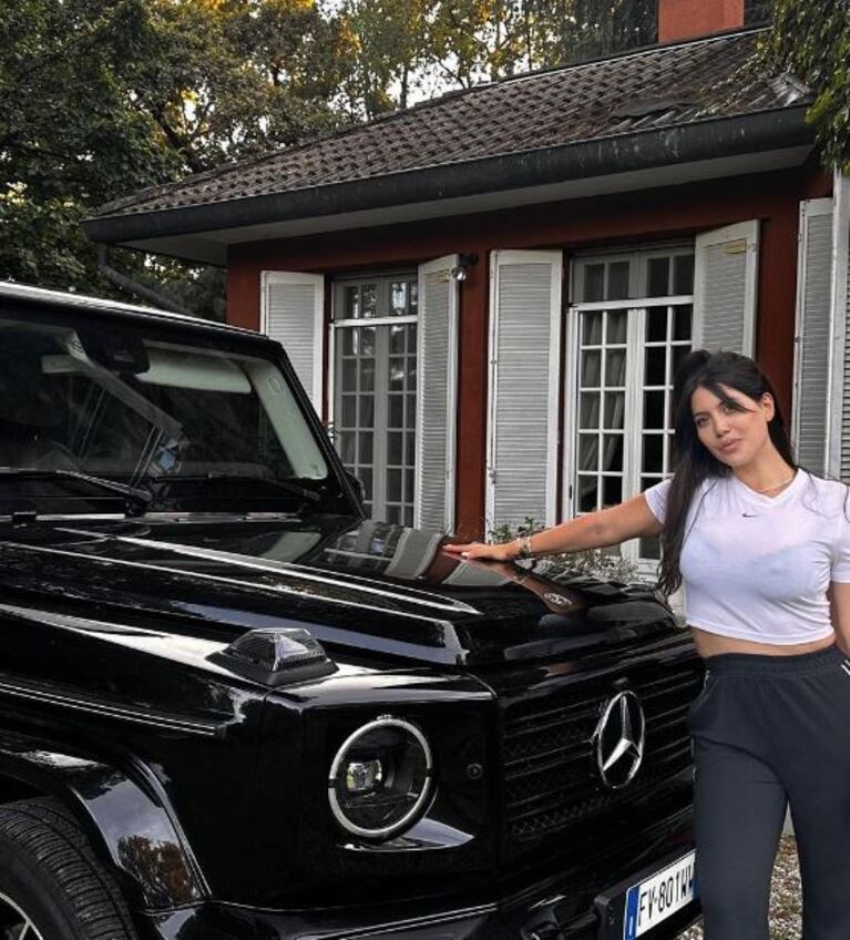 Wanda Nara mostró su lujosa flota de autos (Foto: Instagram / wanda_nara)