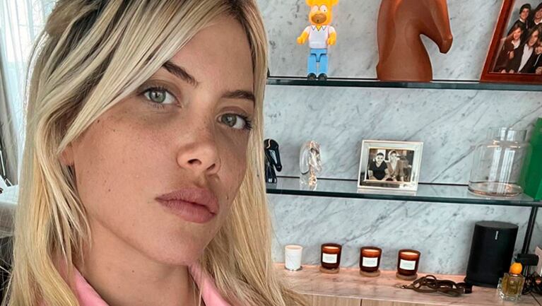 Wanda Nara posteó inéditas fotos de cómo es por dentro su casa en Milán.