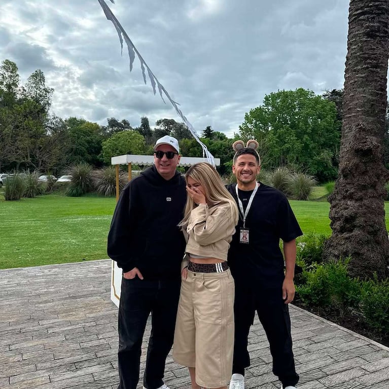 Wanda Nara presumió el cumpleaños de su hija Isabella en compañía de la familia de  Mauro Icardi