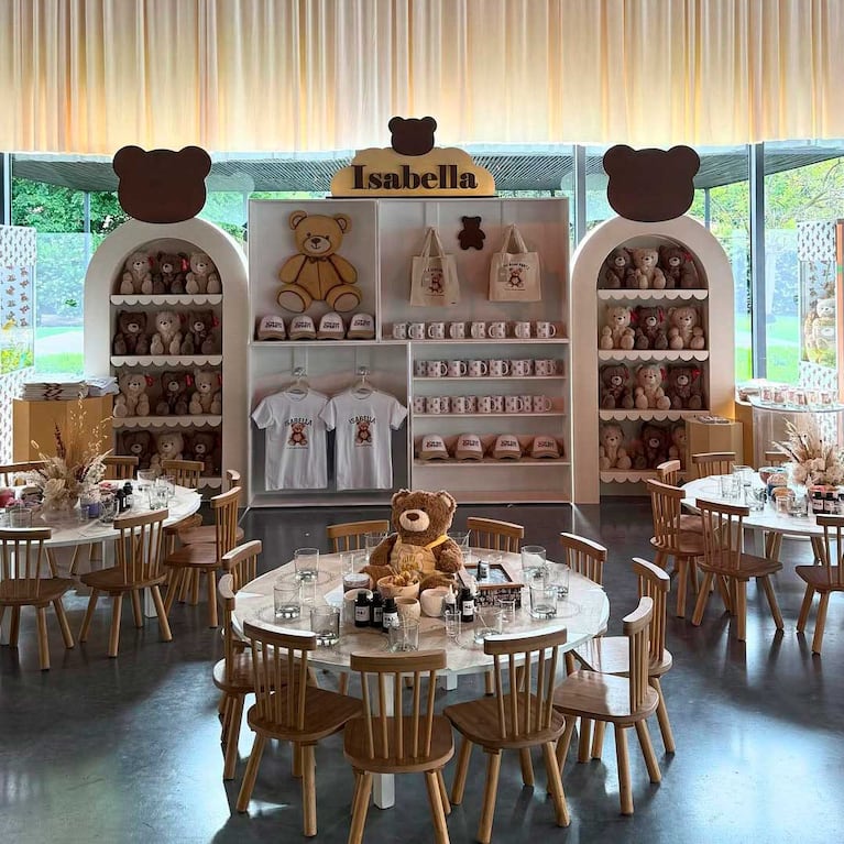 Wanda Nara presumió el cumpleaños de su hija menor en compañía de la familia de Mauro Icardi