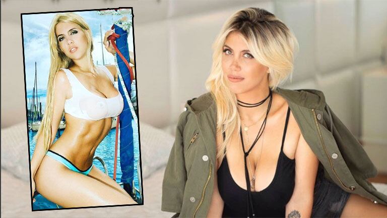 Wanda Nara publicó una foto hot retro y desafió: El reto es llegar a los 31 con cinco babies