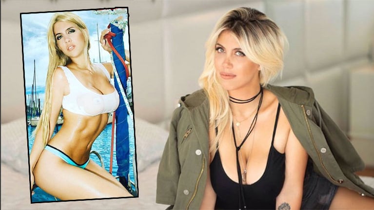Wanda Nara publicó una foto hot retro y desafió: El reto es llegar a los 31 con cinco babies
