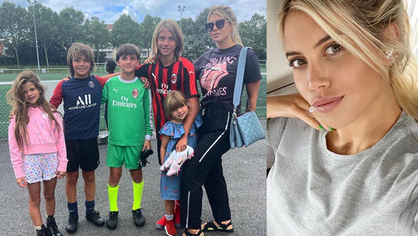 Wanda Nara reveló cómo hace para que sus hijos no pierdan sus pertenencias en el cole.