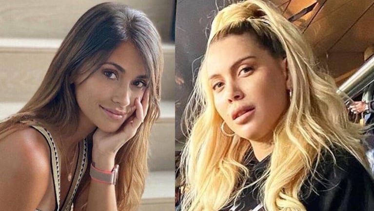 Wanda Nara reveló cómo se lleva realmente con Antonela Roccuzzo.