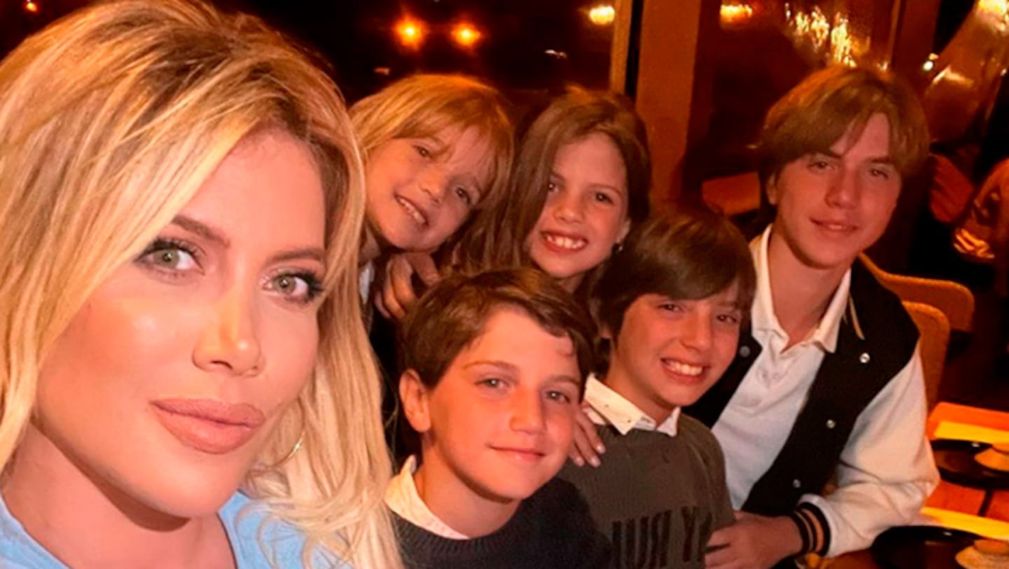 Wanda Nara reveló cuáles son las múltiples actividades extracurriculares de sus cinco hijos.