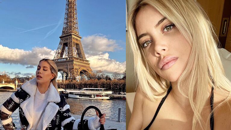 Wanda Nara reveló que le quisieron cambiar el look en París.