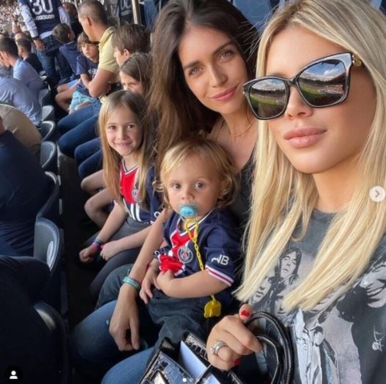 Wanda Nara reveló si quiere tener otro hijo tras la numerosa salida familiar con Zaira: "Confirmado, no estoy preparada para un sexto"