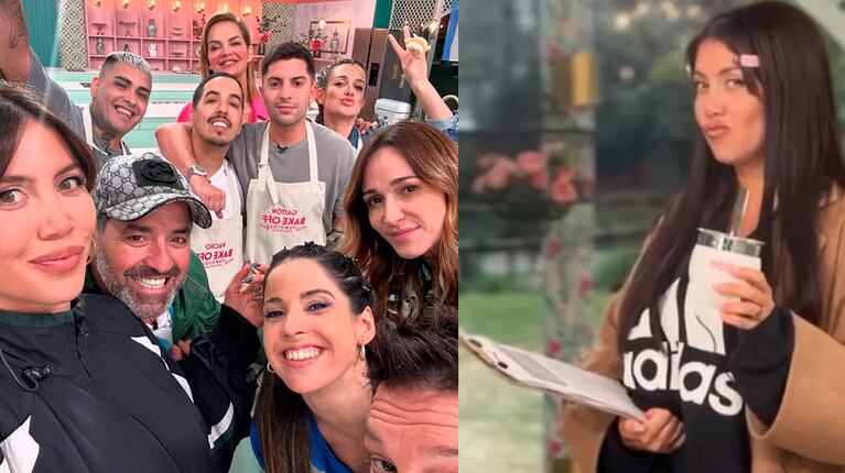 Wanda Nara reveló uno de los finalistas de Bake Off Famosos y la retaron.