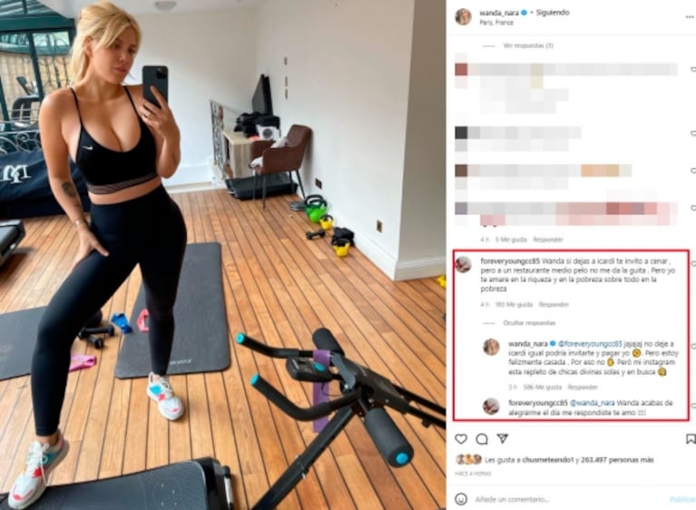 Wanda Nara rompió el silencio sobre los rumores de crisis con Icardi: "No dejé a Mauro; estoy felizmente casada"