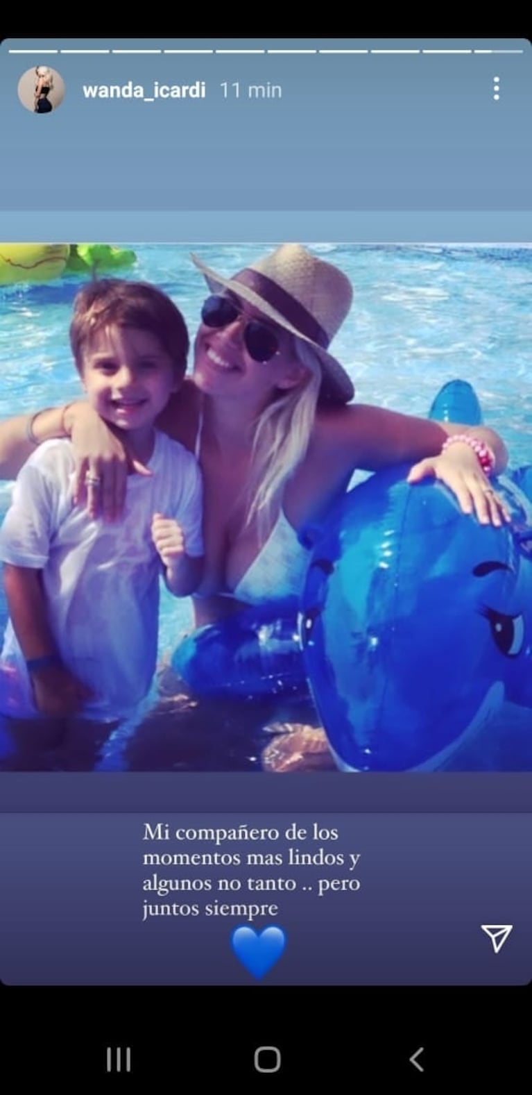 Wanda Nara saludó a su hijo Valentino por su cumple: "Estamos felices del hombrecito en el que te estás convirtiendo"