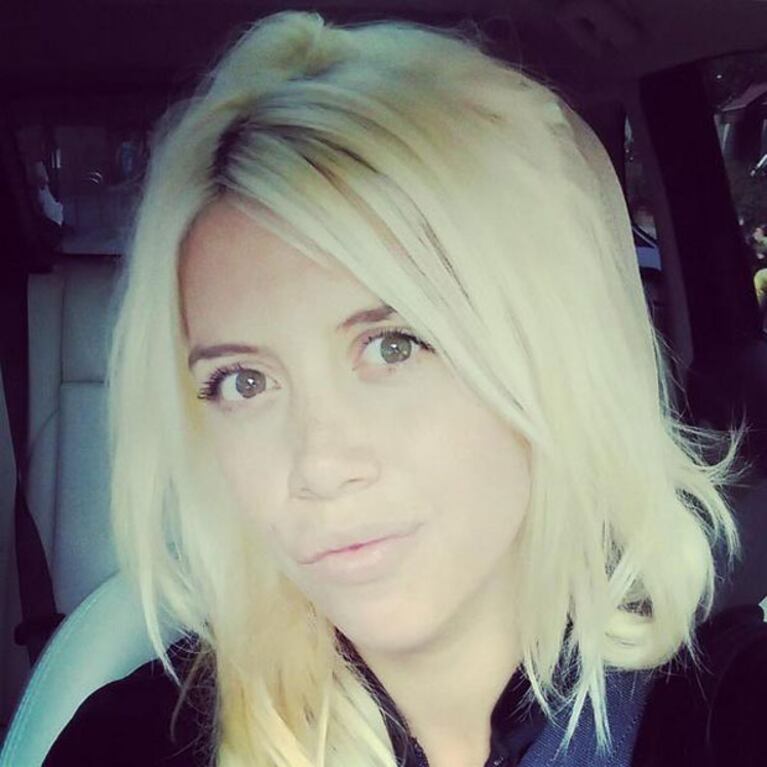 Wanda Nara se animó a posar al natural en las redes sociales (Foto: Twitter). 