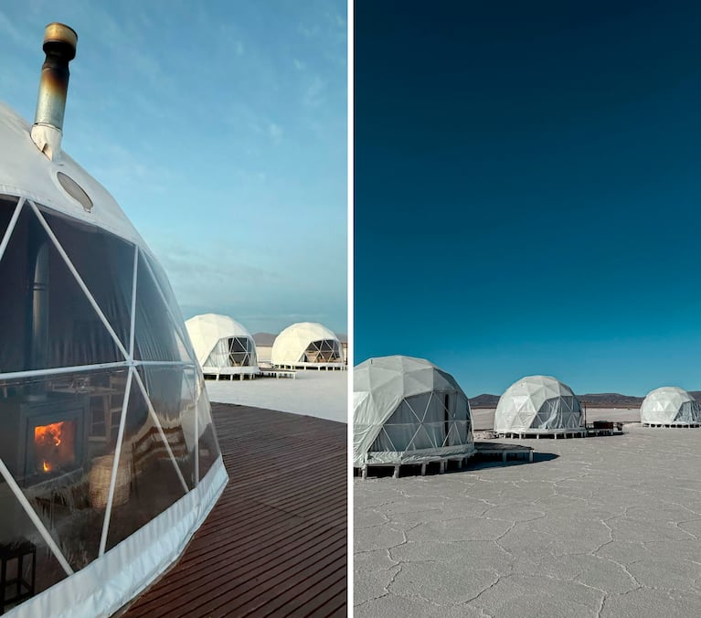 Wanda Nara se fue de glamping a las Salinas de Jujuy (Foto: Instagram @wanda_nara)