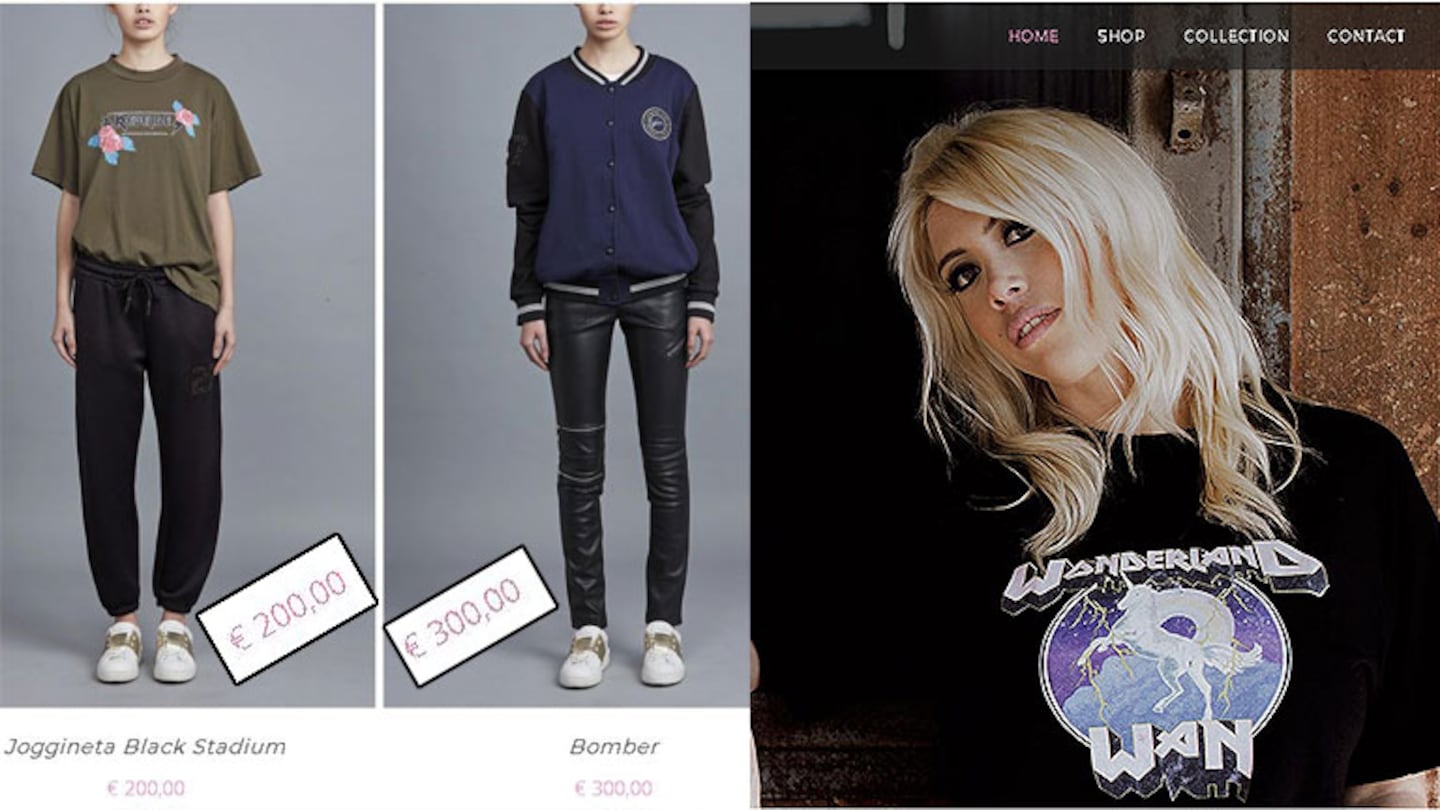 Wanda Nara se lanzó como empresaria de moda infantil. (Foto: WanCollection.com)