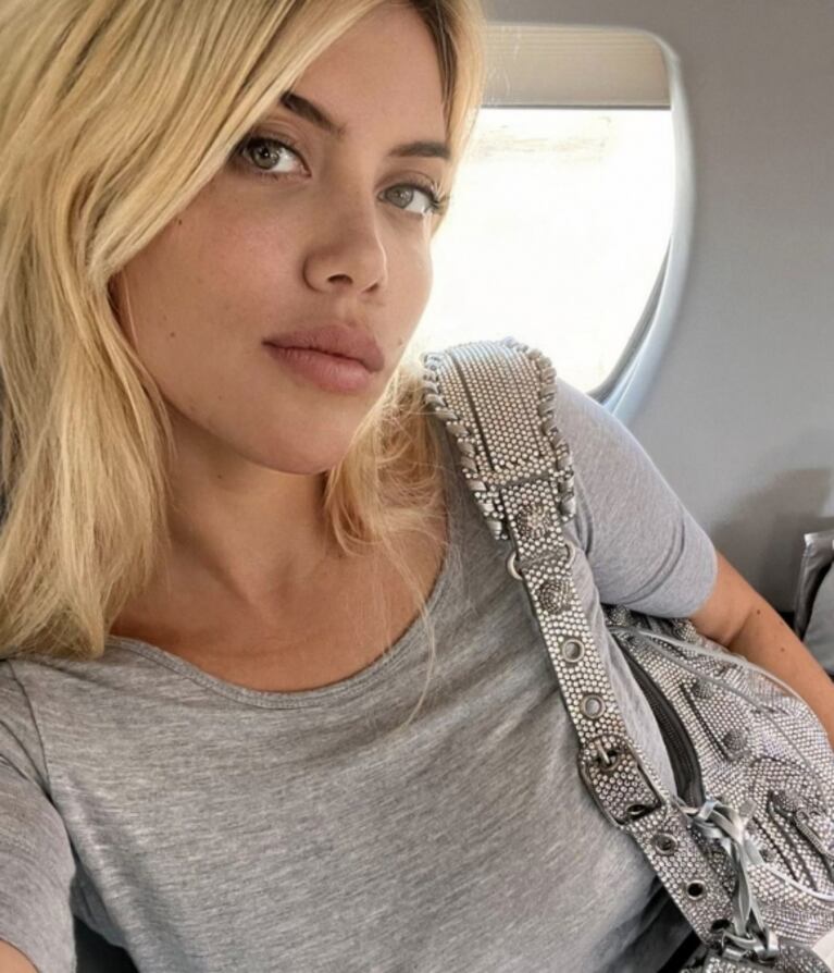 Wanda Nara se mostró con el cabello corto: "Como Britney Spears cuando se rapó"