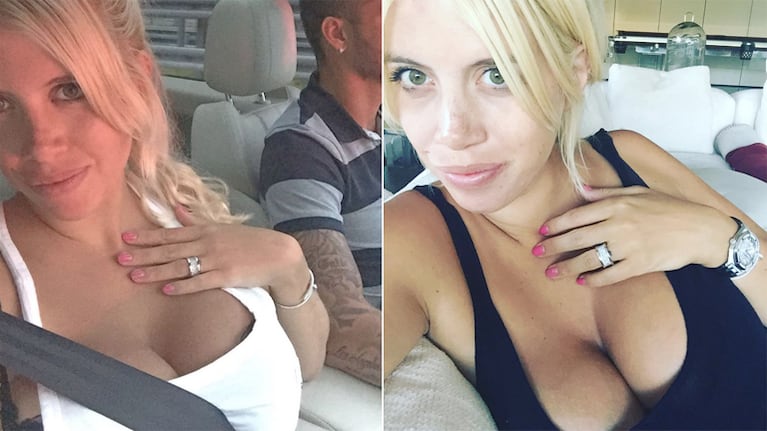 Wanda Nara, sexy y escotadísima (Foto: Instagram)
