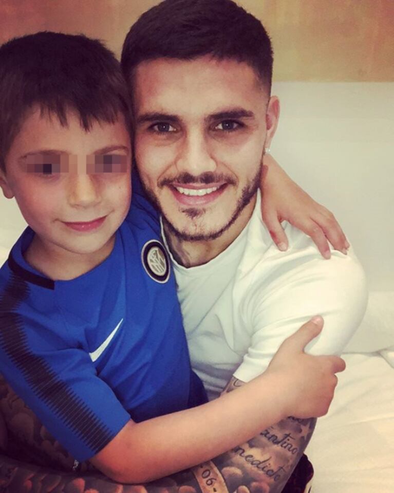 Wanda Nara, sobre las críticas a unas fotos de Icardi y su hijo: "Las mentes retorcidas lo verán así"