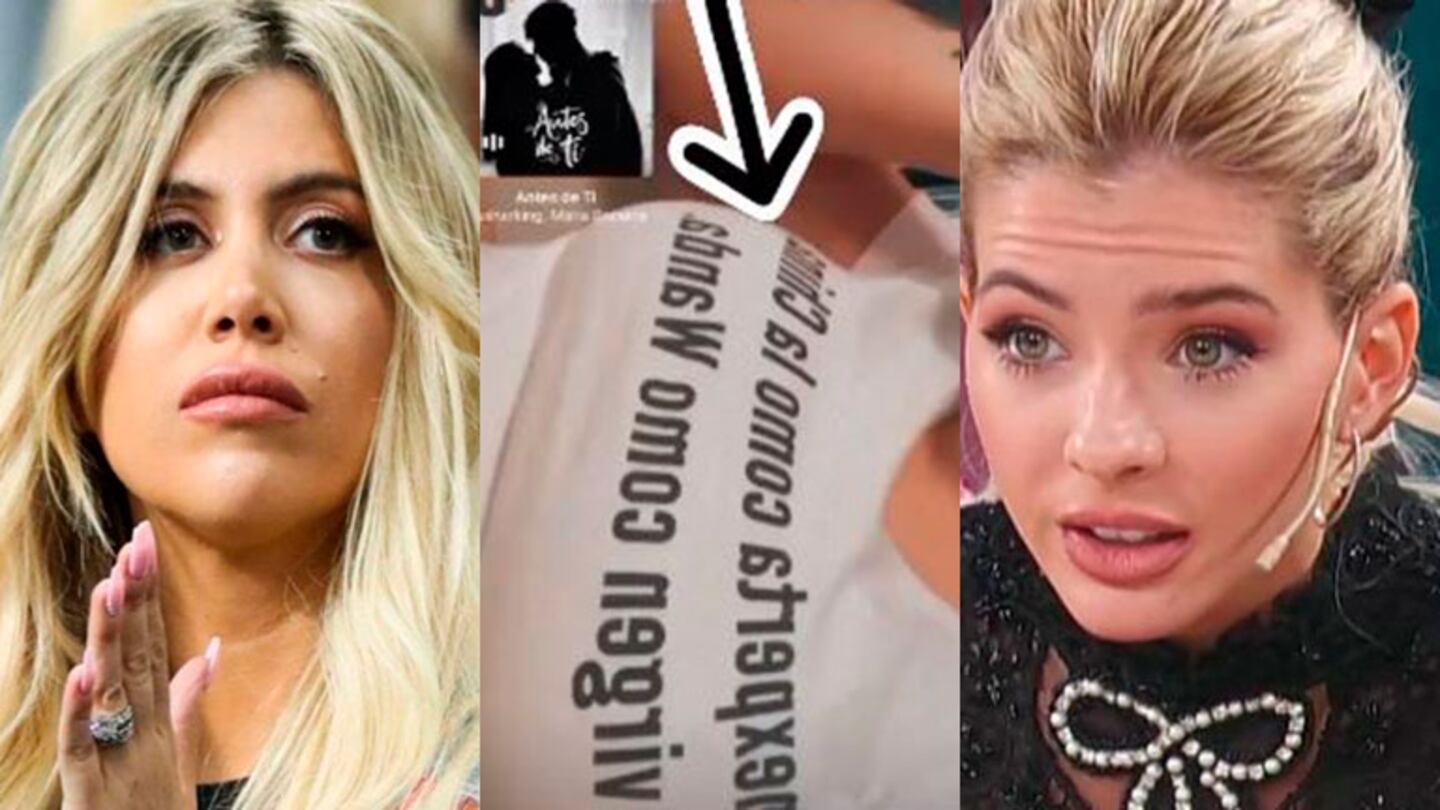 Wanda Nara, súper picante con la China Suárez.