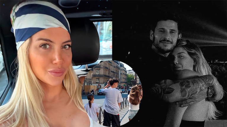 Wanda Nara, sus hijos y Martín Migueles en Milán (Fotos: Instagram/@wanda_nara).