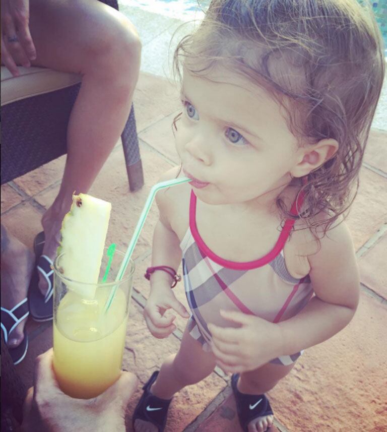 Wanda Nara, sus hijos y Mauro Icardi, de vacaciones en Gran Canaria (Fotos: Instagram).