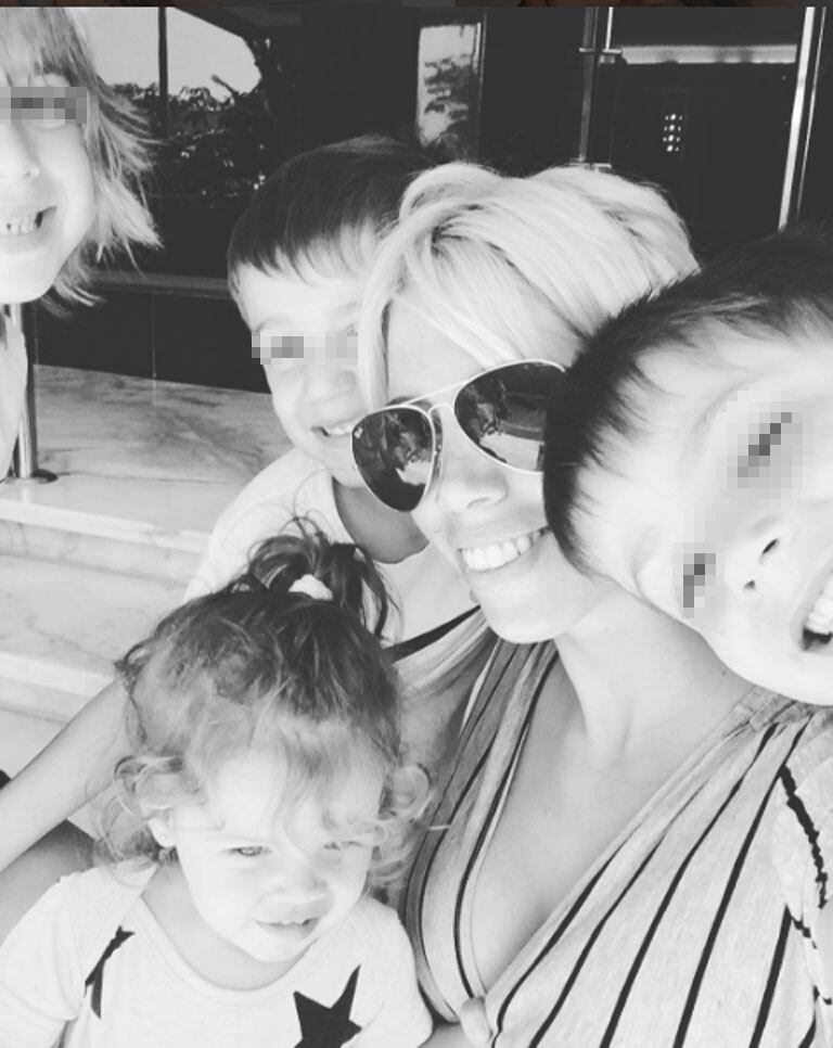 Wanda Nara, sus hijos y Mauro Icardi, de vacaciones en Gran Canaria (Fotos: Instagram).